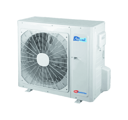 Airwell Monosplit 5 kW Unité de climatisation extérieure YDAE-050R-09M25 vue de face