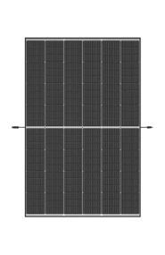 Trina Solar Vertex S+ (R) 435W Dual Glass Triple-cut N-Type Black Frame solar panel