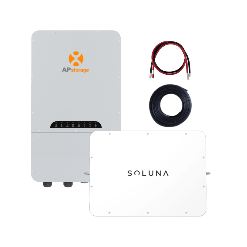 APSTORAGE AND SOLUNA 5 KWH SOLAR BATTERY PACK