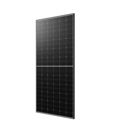 Panneau solaire LONGi Hi-MO X6 Explorer HPBC 530 Wp Black White vue latérale