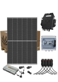 Kit solaire autoconsommation 3 kW 6 panneaux Trina Vertex S+ micro-onduleur APSystems DS3-H