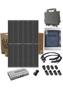 Autoconsumption solar kit 9 kW 18 panels Trina Vertex S+ micro-Inverter APSystems QT2