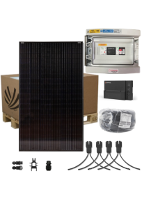 AUTOCONSUMPTION SOLAR KIT 2 KW 4 PANELS VOLTEC DIAMENT MICRO-INVERTER ENPHASE IQ8-P