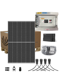 Autoconsumption solar kit 2 kW 4 panels Trina Vertex S+ 500W Micro-inverter Enphase IQ8-P