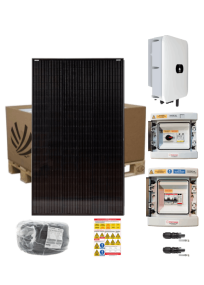 AUTOCONSUMPTION SOLAR KIT 2 KW 4 PANELS VOLTEC DIAMENT 500 W WITH HUAWEI CENTRAL INVERTER 2KTL-L1