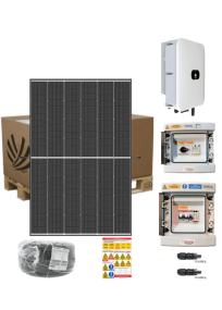 KIT SOLAIRE AUTOCONSOMMATION 2 KW 4 PANNEAUX TRINA VERTEX S+ 500W AVEC ONDULEUR CENTRAL HUAWEI 2KTL-L1