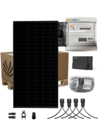 Autoconsumption solar kit 6 kW Triphase 16 Panels Voltec Diament 375W Micro-inverter Enphase IQ8-AC