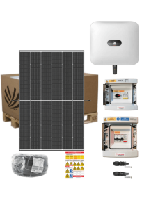 Kit solaire Autoconsommation 6 kW Triphase 12 panneaux Trina Vertex S+ 500W avec onduleur central Huawei 6KTL-M1