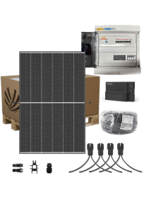 Kit Solaire Autoconsommation 6 kW Triphase 12 Panneaux Trina Vertex S+ 500W Micro-Onduleur Enphase IQ8-P