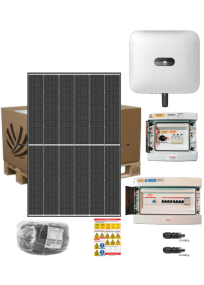 Autoconsumption solar kit 6 kW Triphase 14 Panels Trina Vertex S+ Bifacial 425W with Huawei central inverter 6KTL-M1