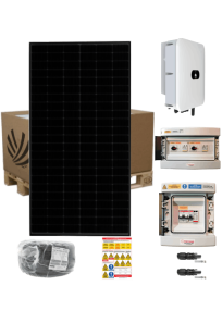 Autoconsumption solar kit 6 kW Monophase 12 Panels Voltec Tarka 500W with Huawei central inverter 6KTL-L1