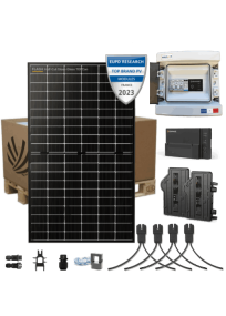 Kit solaire autoconsommation 6 kW 12 panneaux bifacial topcon Dualsun micro-onduleur Enphase IQ8-P