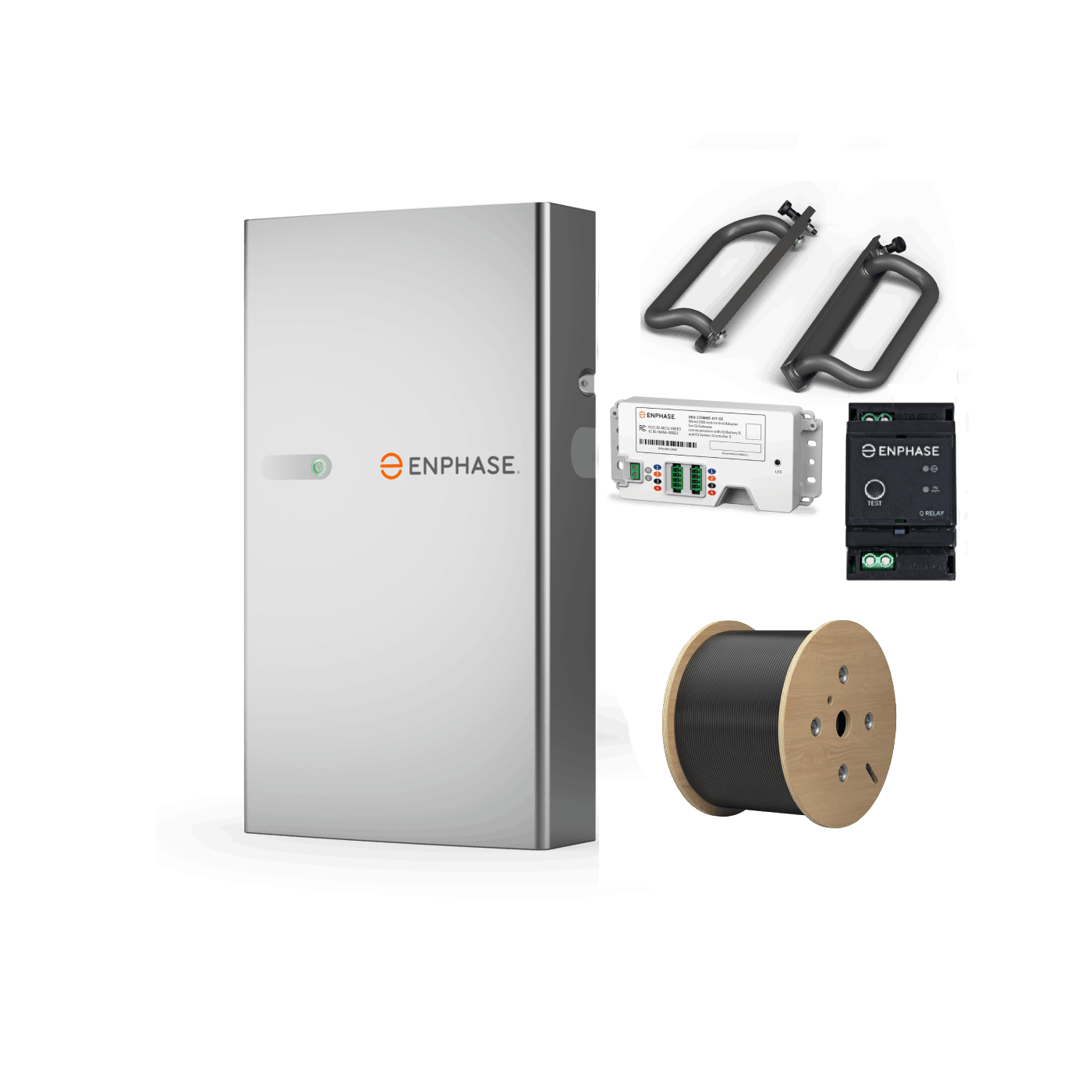 Enphase IQ5P 5 kWh Complete wall installation Battery kit