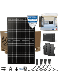 Kit solaire autoconsommation 3000 W 6 panneaux topcon Dualsun micro-onduleur Enphase IQ8-P