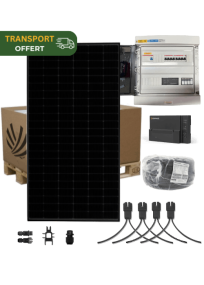 Autoconsumption solar kit 9 kW Triphase 24 Panels Voltec Diamant 375W Micro-inverter Enphase IQ8-AC