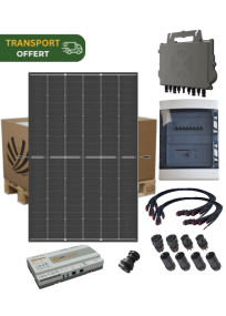 Autoconsumption solar kit 9 kW 18 panels Trina Vertex S+ micro-Inverter APSystems QT2