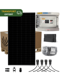 Autoconsumption solar kit 6 kW Triphase 12 Panels Voltec Diament 500W Micro-inverter Enphase IQ8-P