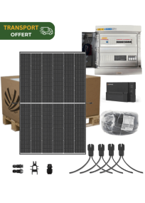 Autoconsumption solar kit 6 kW Triphase 12 Panels Trina Vertex S+ 500W Micro-inverter Enphase IQ8-P