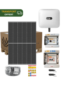 Autoconsumption solar kit 6 kW Triphase 12 Panels Trina Vertex S+ 500W with Huawei central inverter 6KTL-M1