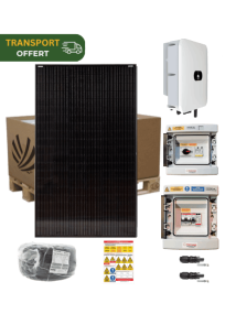 Autoconsumption solar kit 2 kW 4 panels Voltec Diament 500 W with huawei central inverter 2KTL-L1