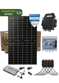 Kit solaire autoconsommation 3000 Wc 6 panneaux bifacial Dualsun topcon micro-onduleur APSystems DS3-H Complet