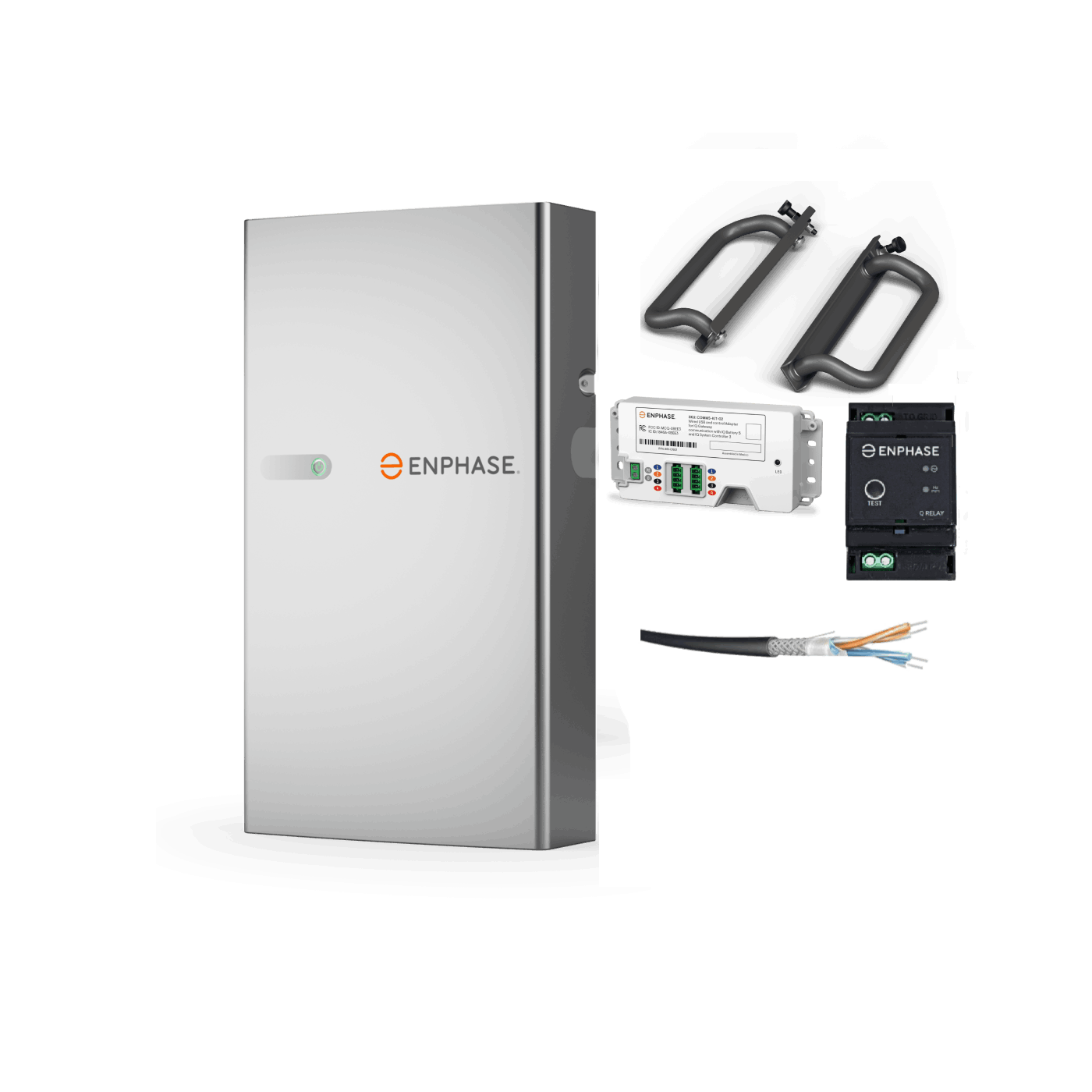 Enphase IQ5P 5 kWh Complete wall installation Battery kit