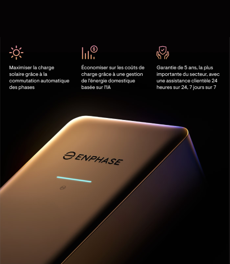 Enphase IQ EV Charger 2 with Cable integrated adavantages