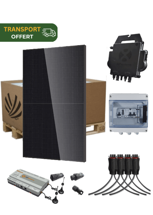 Kit Solaire Autoconsommation 3000 Wc avec 6 Panneaux DMEGC et Micro-Onduleur APSystems