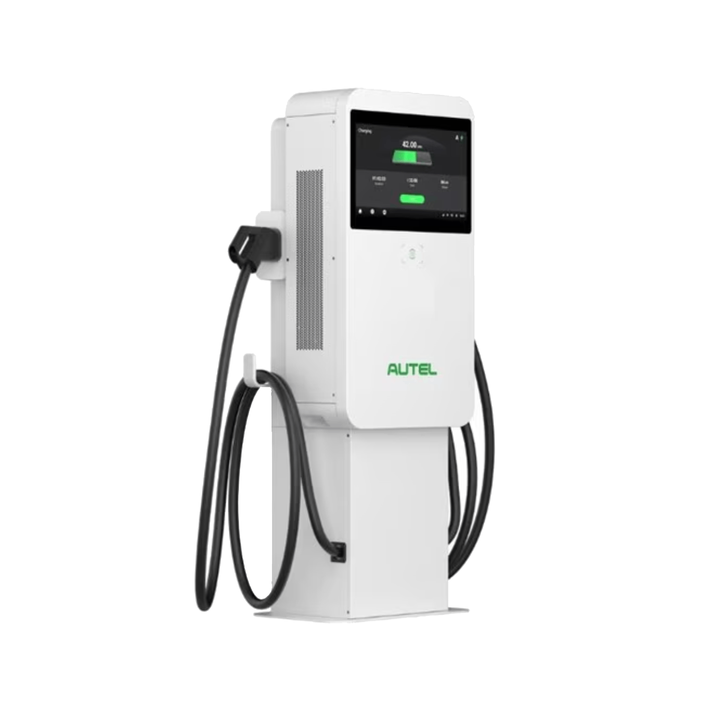 Autel MaxiCharger DC Compact 47 kW Commercial EV Charger left side view